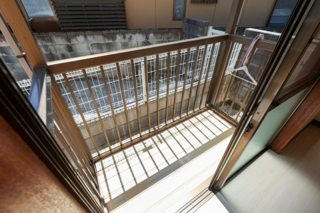 ストレイキャットのバルコニー