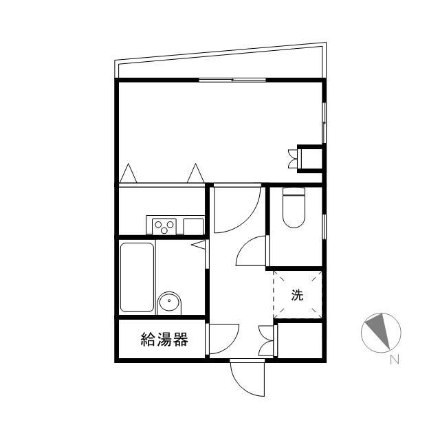 ヴィラあらいの間取り