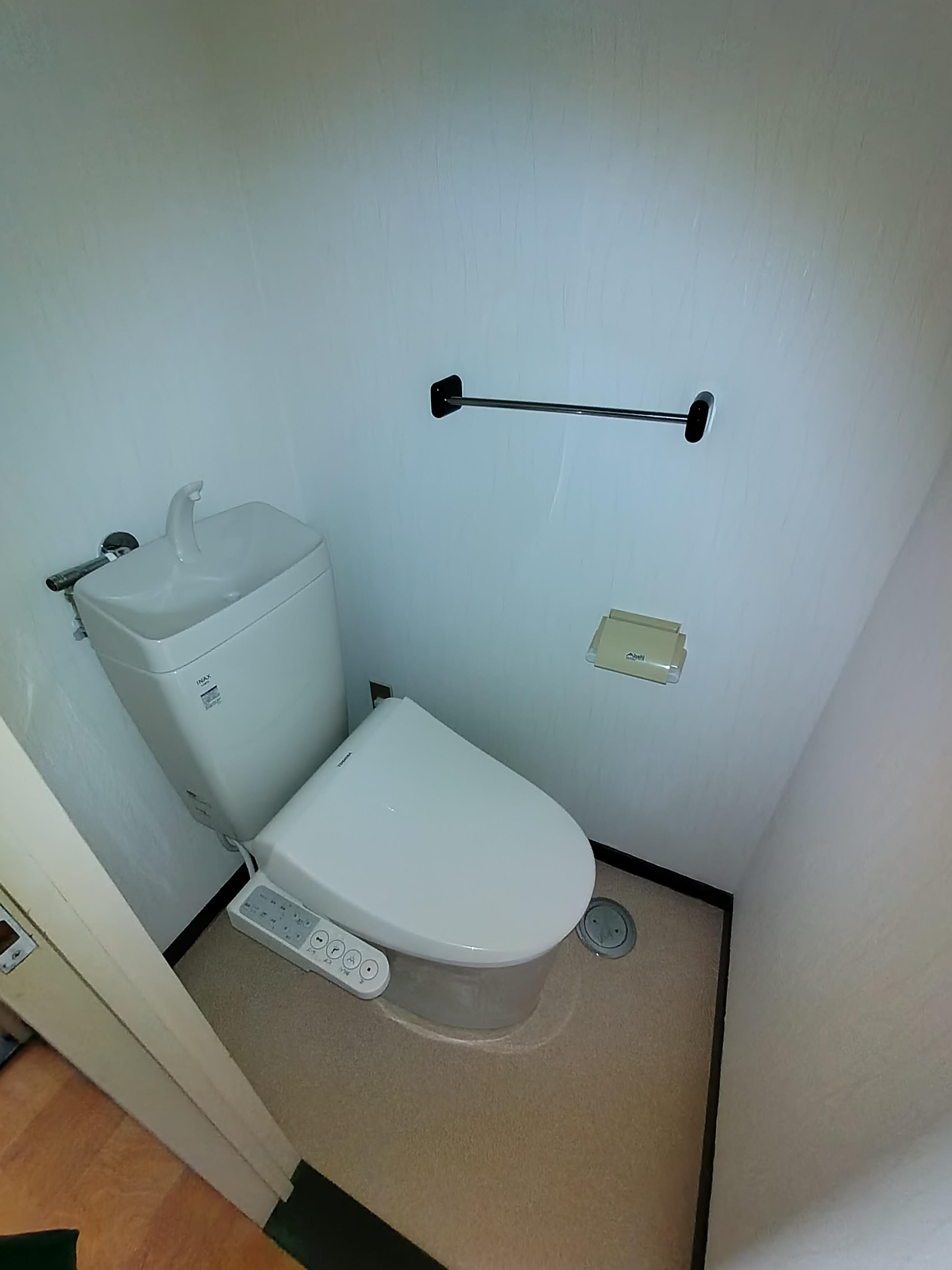 ヴィラあらいのトイレ