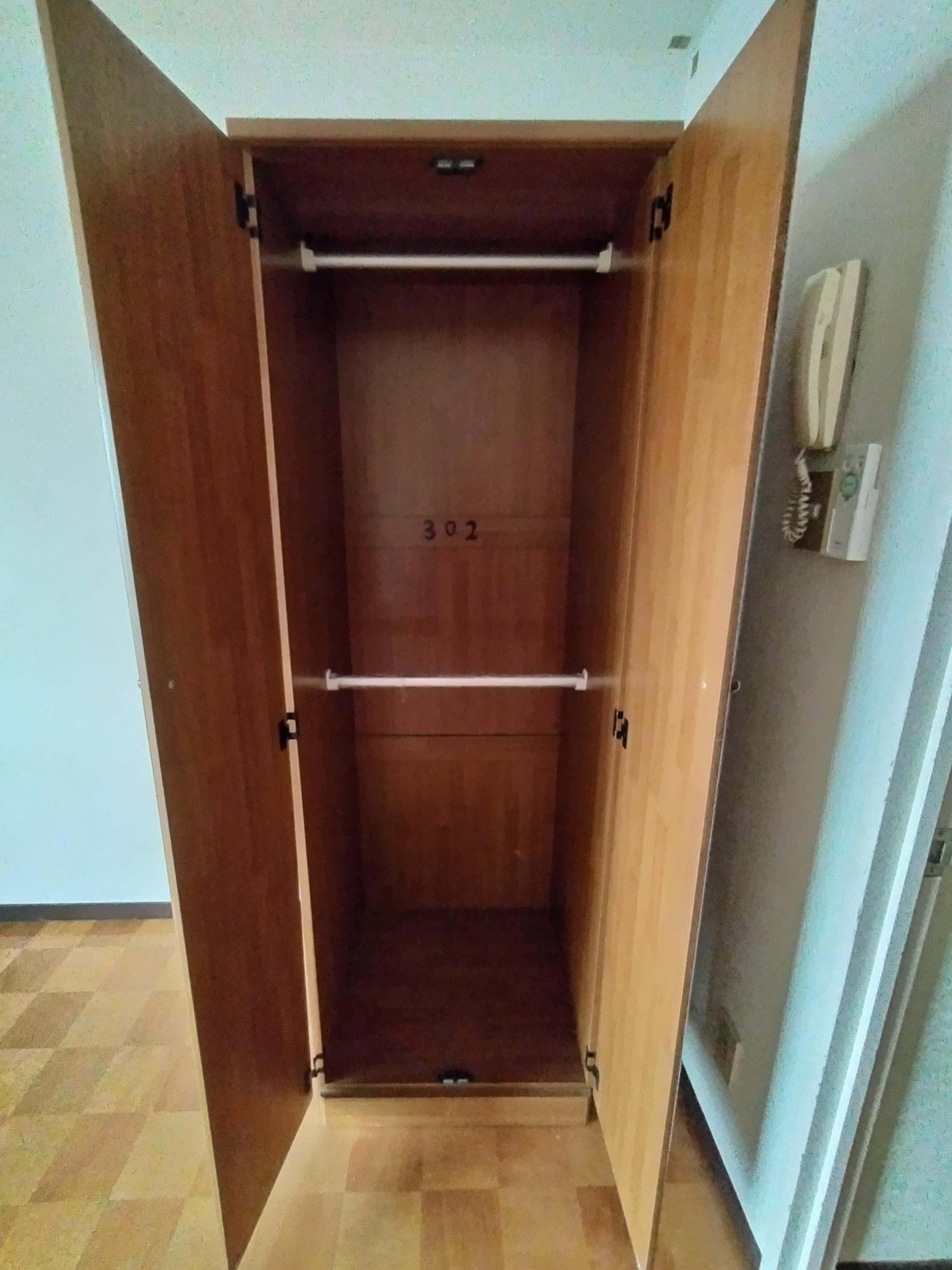 ヴィラあらいの収納