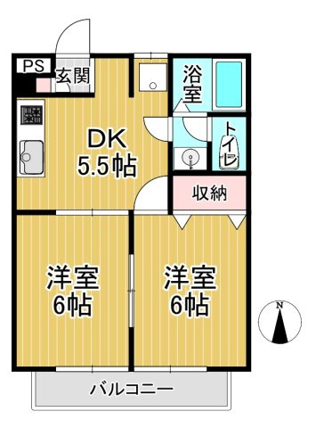 ピュアハイツの間取り