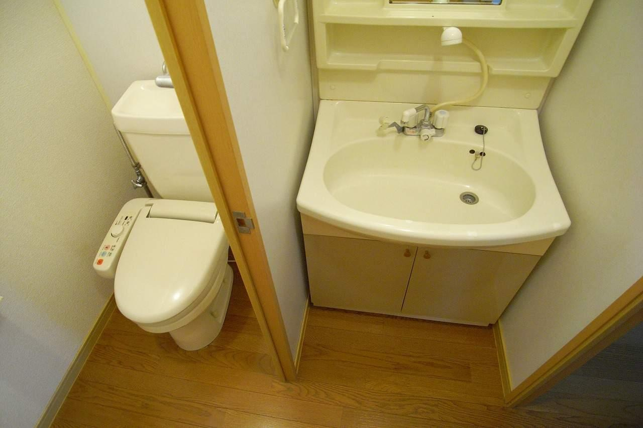 ピュアハイツの洗面所