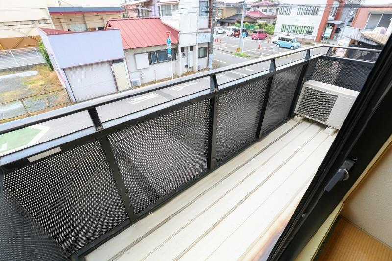 ピュアハイツのバルコニー|バルコニーの面数：1面