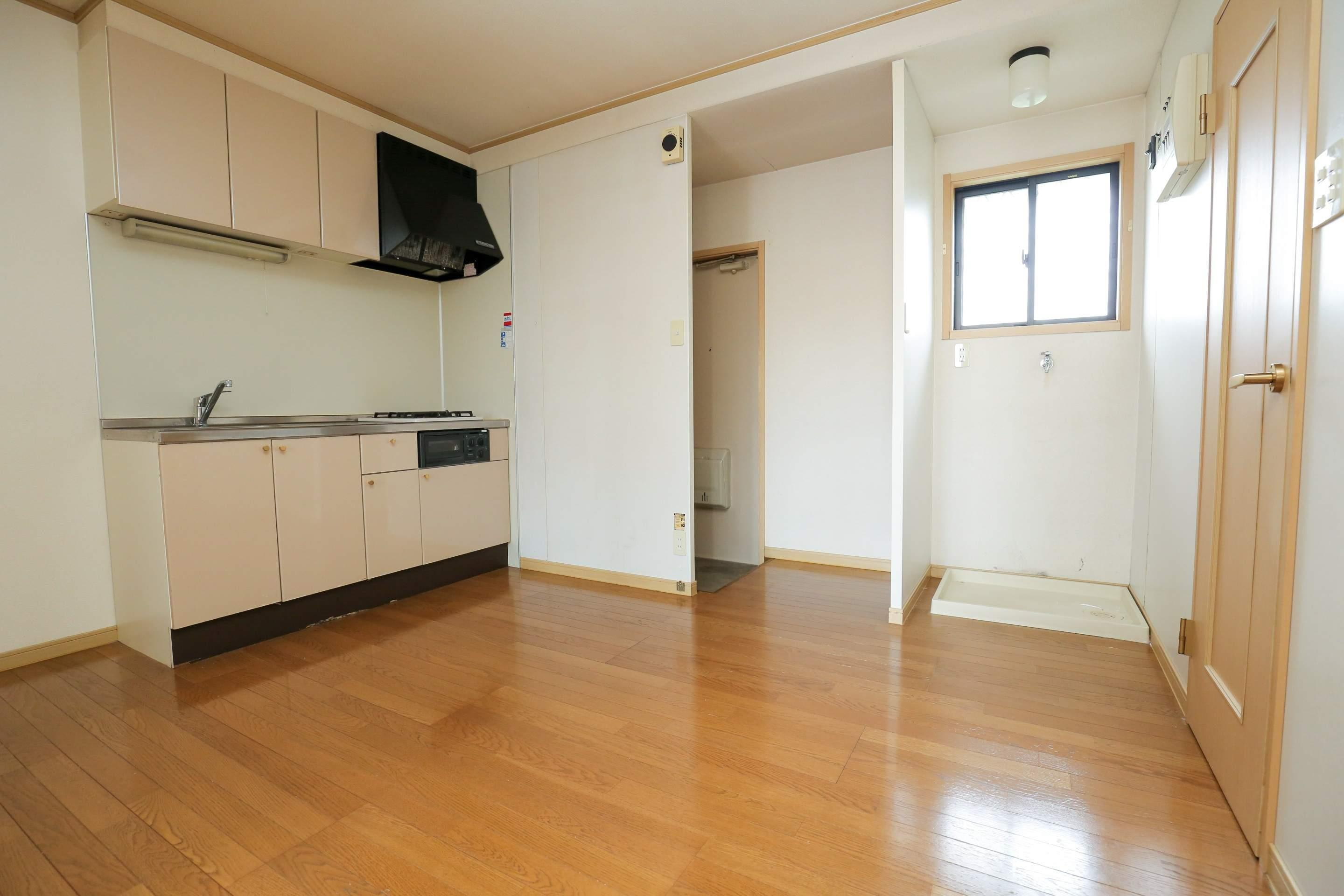 ピュアハイツのキッチン|5.5帖DK・洗濯機置き場