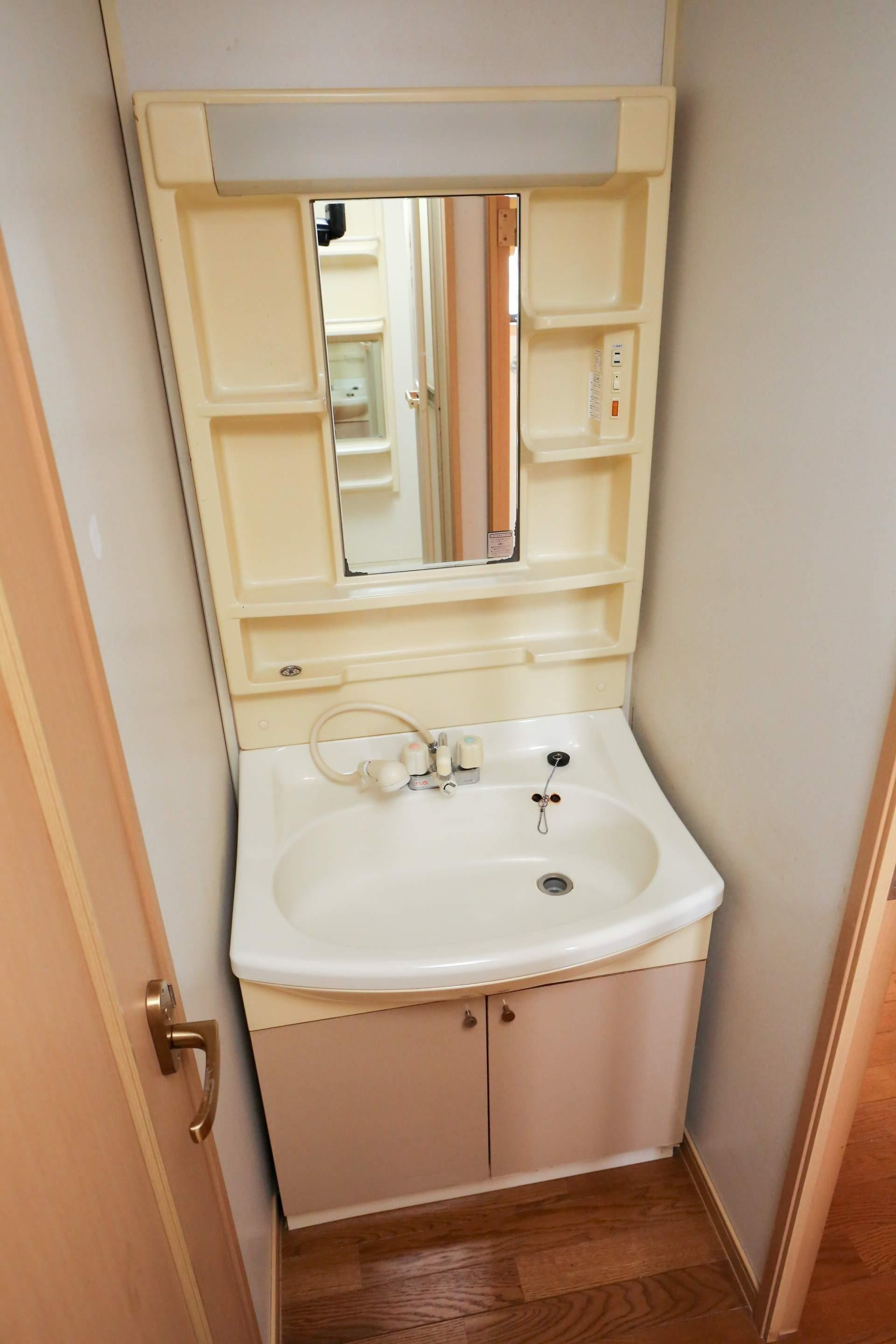 ピュアハイツの洗面所|洗髪洗面化粧台・洗面所独立