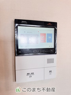 【セキュリティ】 | サーパス簗瀬西通り | オートロックはモニタ付きインターホンで防犯面もしっかり安心♪