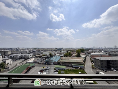【展望】 | サーパス簗瀬西通り | バルコニーからの眺めです♪