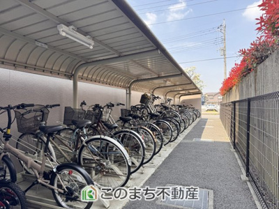 【駐輪場】 | サーパス簗瀬西通り | 自転車置き場も台数しっかりございます。