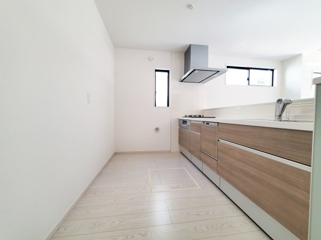 八潮市　　八條　新築戸建　全1棟のキッチン|施工例です