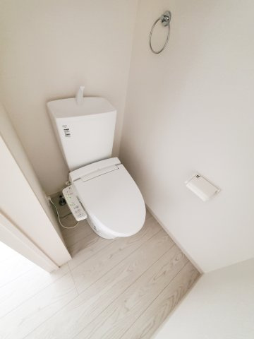 八潮市　　八條　新築戸建　全1棟のトイレ|施工例です