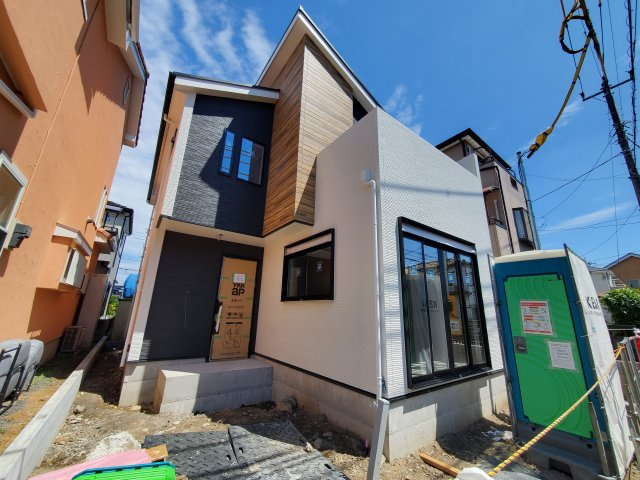 八潮市　　八條　新築戸建　全1棟の外観|外観です