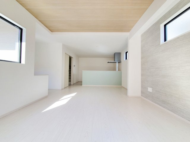 八潮市　　八條　新築戸建　全1棟の居間・リビング|施工例です