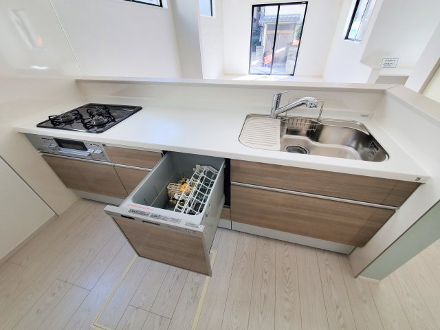 八潮市　　八條　新築戸建　全1棟のキッチン|施工例です