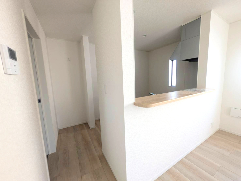 クレイドルガーデン西長戸３号棟　新築建売分譲(全5棟)　松山市西長戸第1-3号棟のキッチン|使いやすいキッチンです