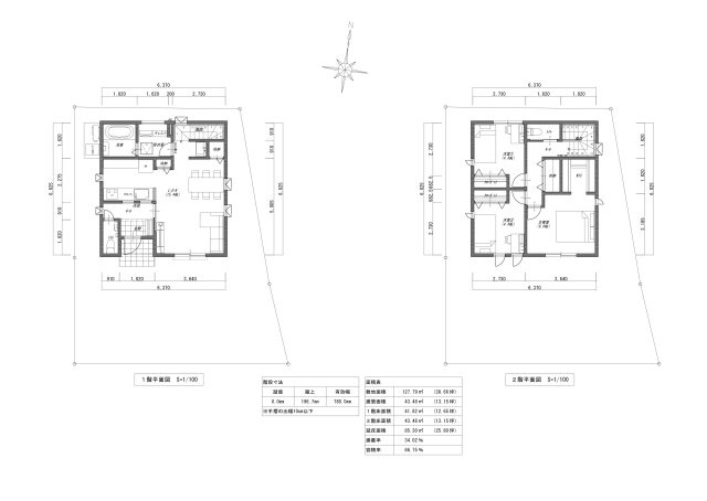 【間取り】 | 高知市石立町/全8区画 | ５号地