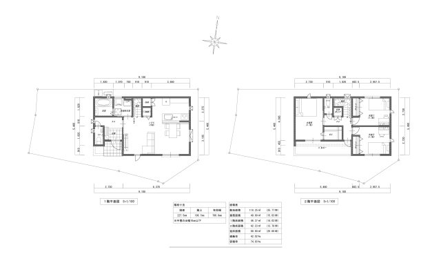 【間取り】 | 高知市石立町/全8区画 | １号地