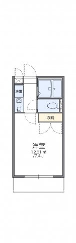 西宮市山口町上山口２丁目の賃貸マンションの間取り