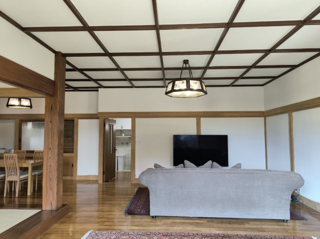 海見え！宮大工が手掛けた海を望む和風建築戸建の和室|1階和室