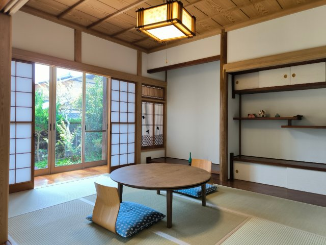 海見え！宮大工が手掛けた海を望む和風建築戸建のキッチン