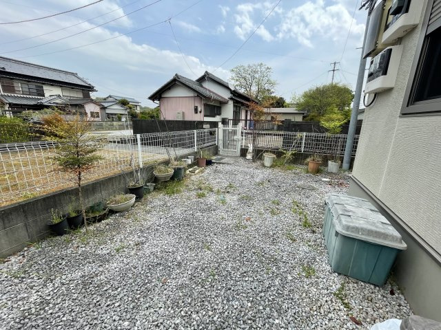 高知市長浜　中古一戸建　平屋のその他|敷地が広いので洗濯物もたくさん干せます♪」