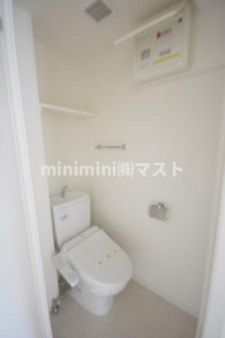 エグゼ阿倍野のトイレ|別号室参考写真