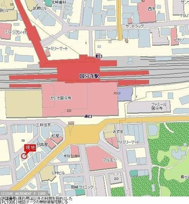 【地図】 | ヴェルステージ国分寺(ヴェルステージコクブンジ)