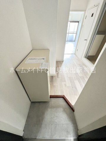 大阪市城東区永田３丁目の賃貸マンションの玄関
