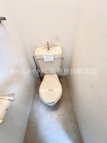 大阪市城東区永田３丁目の賃貸マンションのトイレ