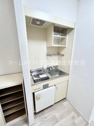 大阪市城東区永田３丁目の賃貸マンションのキッチン