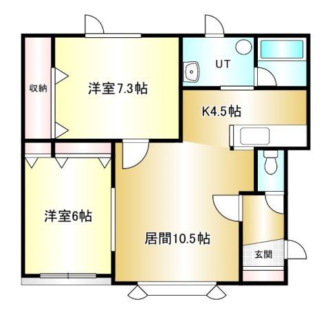 ジェミニBの間取り