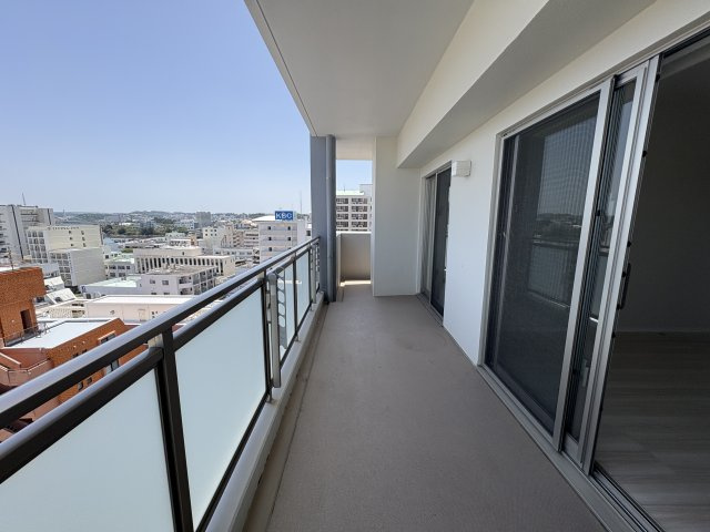 〇ル・サンク旭橋のバルコニー