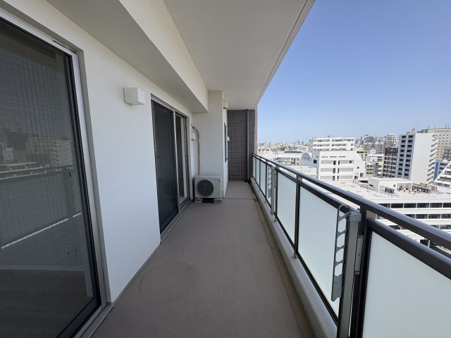 〇ル・サンク旭橋のバルコニー