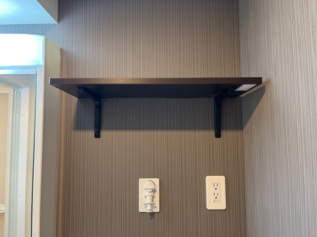 ボヌールのその他|洗濯機上部棚(イメージ)