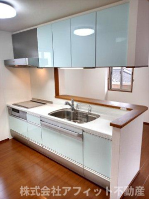 【キッチン】 | カーサ・ソレアード | カウンターキッチン