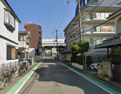【前面道路含む現地写真】 | 西宮市　今津二葉町　中古戸建
