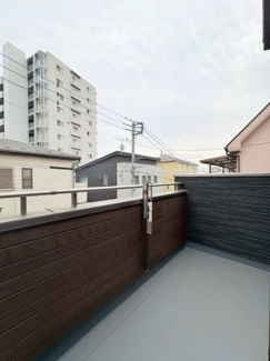 【バルコニー】 | 川越市南大塚1丁目　新築分譲　西武新宿線『南大塚駅』徒歩14分　【大東東小学区】