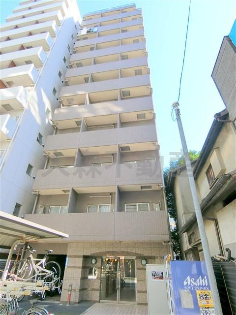 ステージファースト大森駅前の外観|2003年6月築　SRC鉄骨鉄筋コンクリート造地上12階建て総戸数32戸インターネット無料の分譲賃貸マンション　JR京浜東北線大森駅近の東京都大田区大森北1丁目