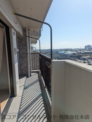 ライオンズマンション茅ヶ崎第3のバルコニー