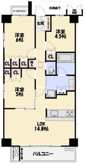 【間取り】 | プレミスト山科椥辻ザ・テラス