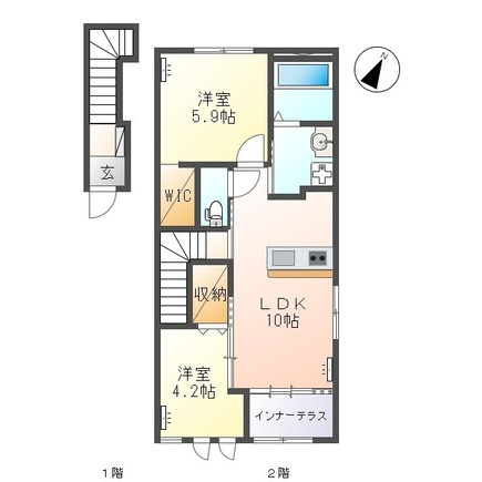 コンフォールの間取り