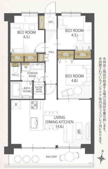 【間取り】 | セシーズ福井越前花堂