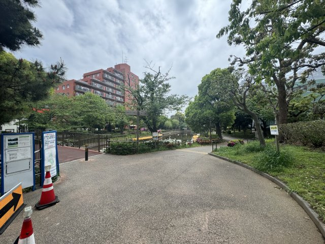 ライオンズマンション扇橋の周辺|マンションには公園が隣接しており、自然豊かな住環境です♪