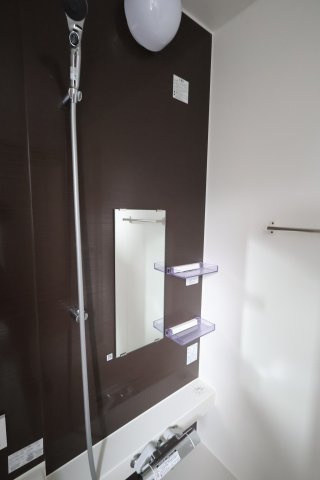 《仲介手数料無料》蓮田市桜台２丁目15-3(全1戸)新築一戸建てリガーレの玄関|撮影日 2025年9月18日 15:10 雨