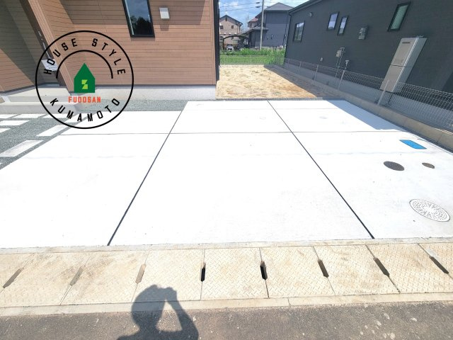 菊池市泗水町吉富第2-4棟（3号棟）の駐車場|駐車場になります。