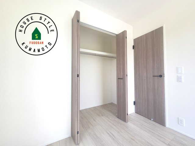 菊池市泗水町吉富第2-4棟（4号棟）の収納|収納には困りません。