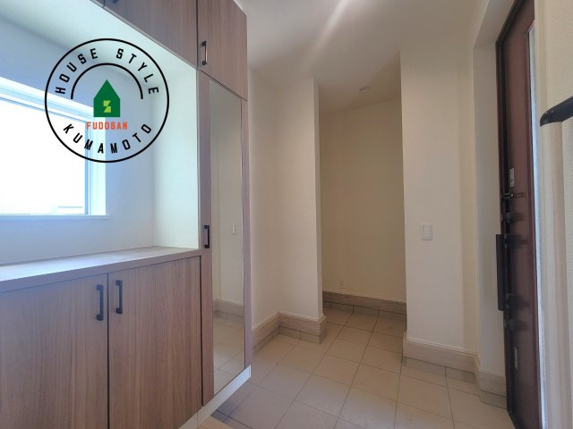 菊池市泗水町吉富第2-4棟（4号棟）の防犯設備|二重ロックでしっかり防犯対策ができます。