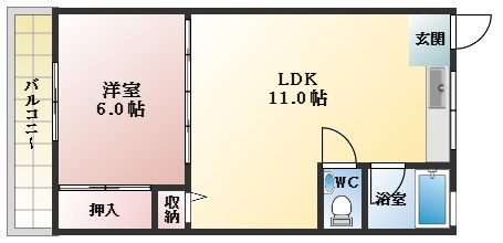 【間取り】 | コーポ松田