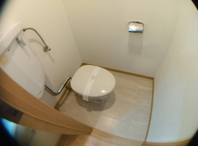 【トイレ】 | 三恵上新庄ハイツ | 白を基調としたトイレです