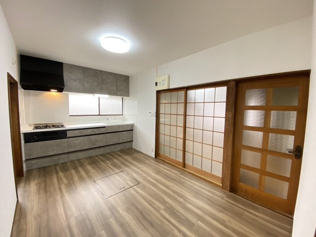 筑西市門井　中古戸建のキッチン