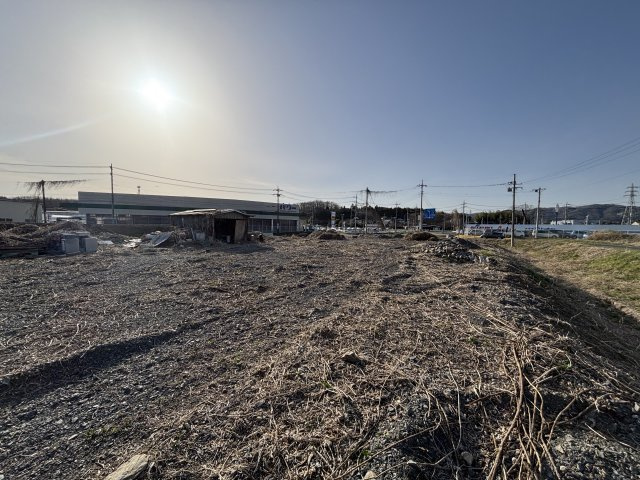 桜川市長方544.19坪売地の外観